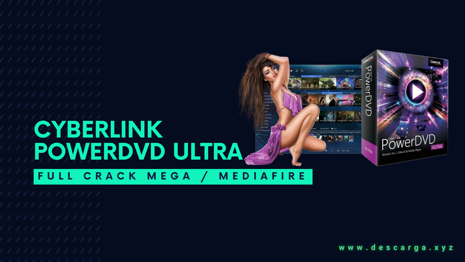 CyberLink PowerDVD Ultra Full Crack v23.0.2704.62 Descarga Gratis por MEGA 2025 - Reproductor de medios avanzado HD 1080P CyberLink PowerDVD Ultra Full Descargar Gratis por Mega