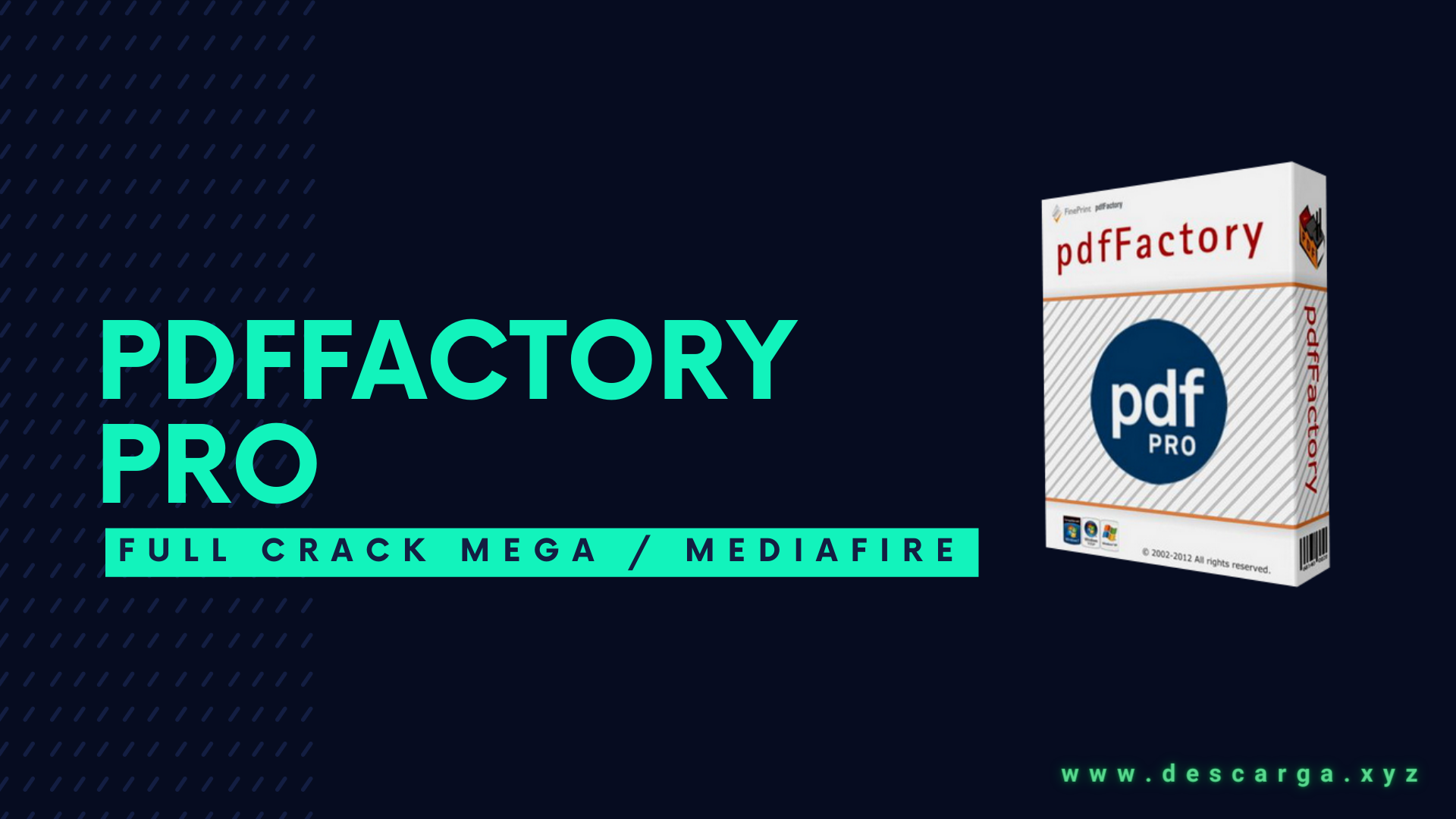 pdfFactory pro Full Crack v9.10 descarga gratis por MEGA 2024 - Gran herramienta para la creación de PDF pdfFactory pro Full Descargar Gratis por Mega