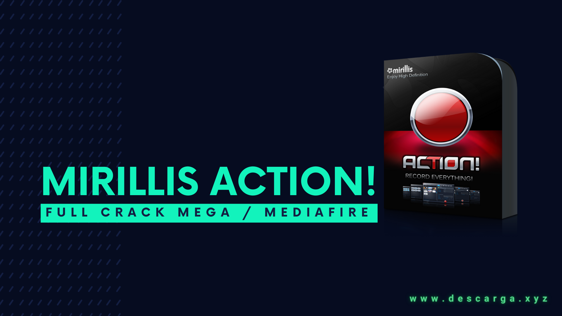 Mirillis Action Full Crack v4.44.1 Español Descargar action gratis por Mega 2025 - Graba tu pantalla y juegos de una manera fácil y rápida! Mirillis Action Full Crack Descargar Gratis por Mega