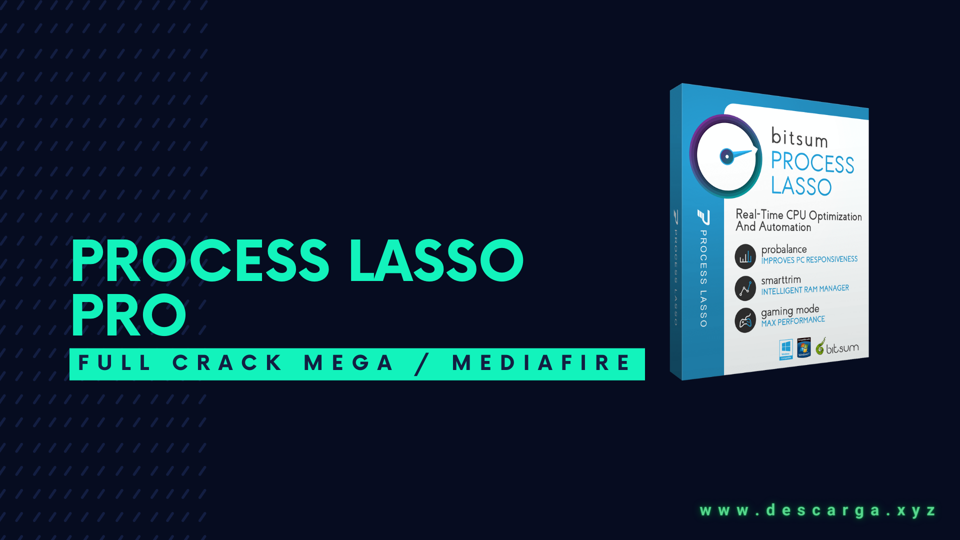 Process Lasso Pro Full Crack v15.1.0.50 Descarga Gratis por MEGA 2025 - Ajusta de forma inteligente la prioridad de los programas en ejecución Process Lasso Pro Full Descargar Gratis por Mega
