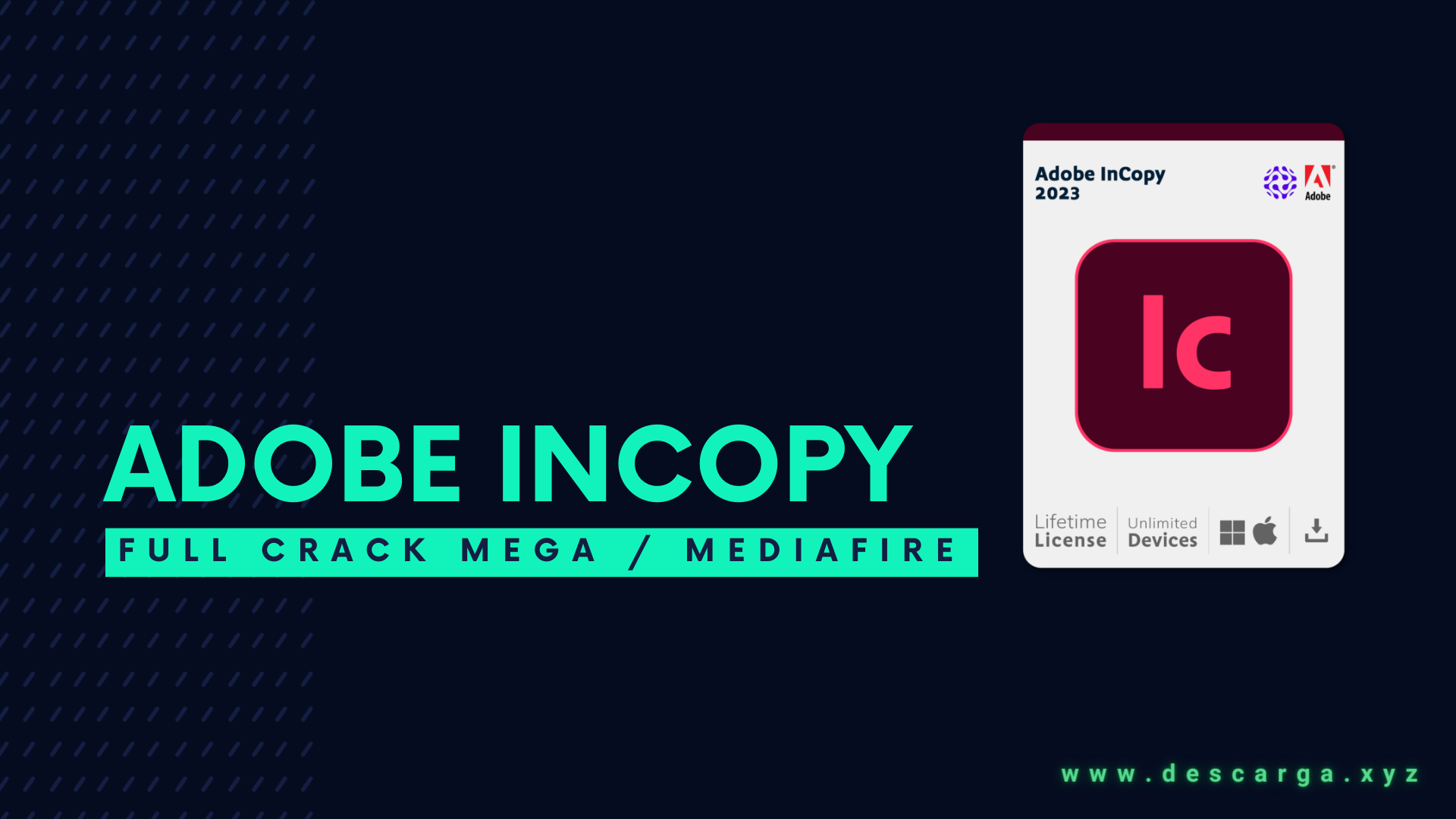Adobe InCopy Full Crack v19.2.0.46 Descarga Gratis por MEGA 2024 - Procesador y diseñador de texto Adobe InCopy Full Crack Descargar Gratis por Mega