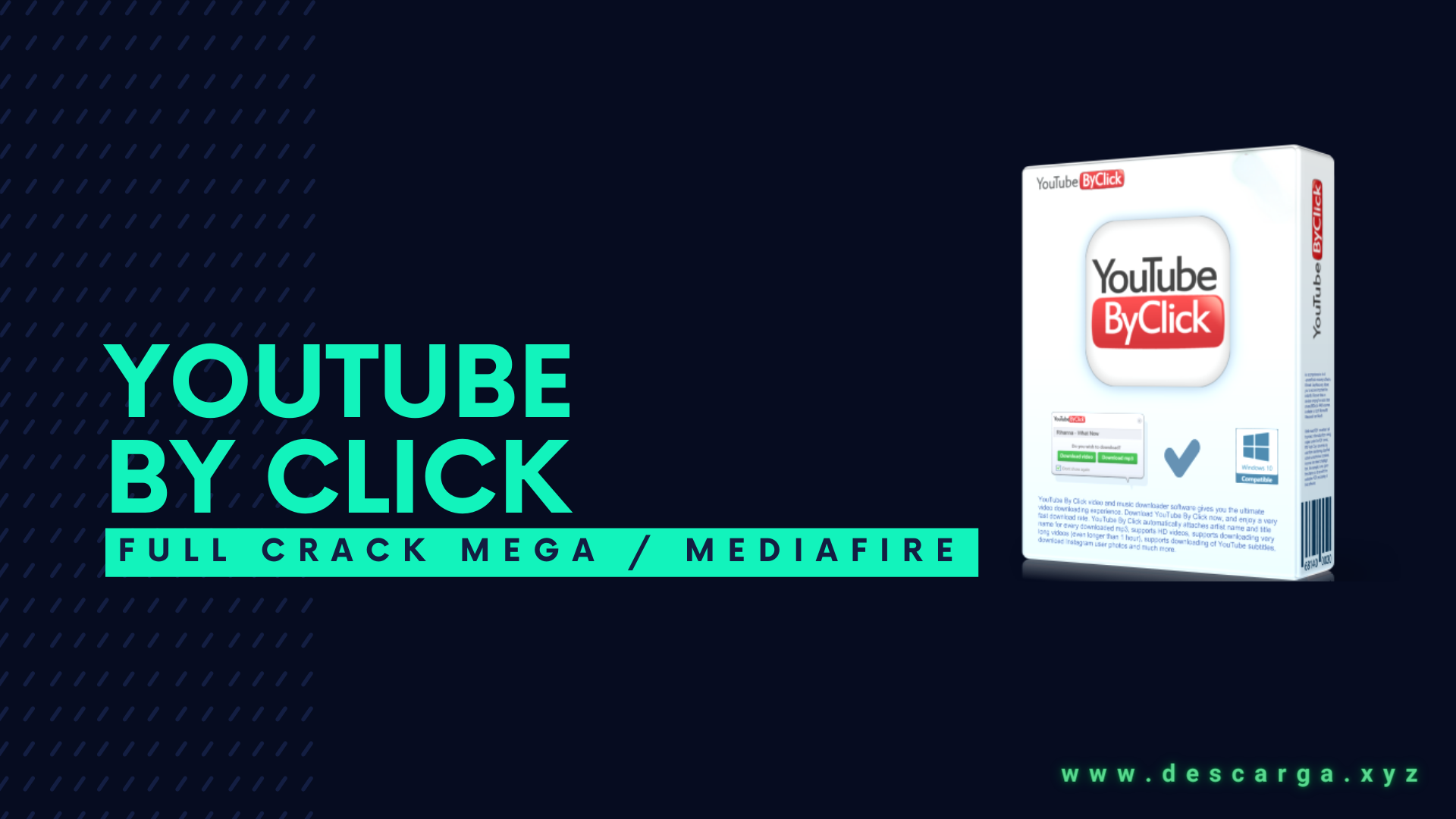 YouTube By Click Premium Full Crack v2.2.143 Descarga gratis por MEGA 2024 - Descarga Música y vídeos directamente de Youtube, Facebook y mas! YouTube By Click Full Crack Descargar Gratis por Mega